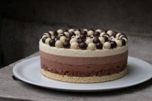Gâteau d'anniversaire aux 3 chocolats