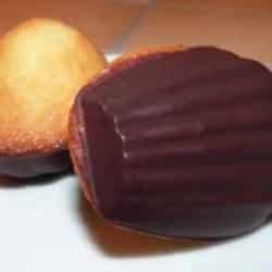 Madeleines au chocolat