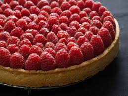 Tarte aux framboises