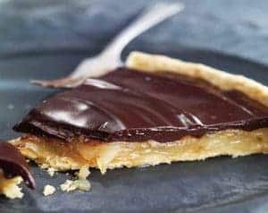 Tarte poire chocolat