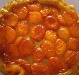 Tarte à l'abricot