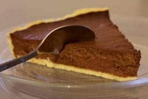 tarte au chocolate