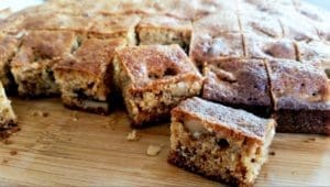 Gâteau roulé aux noix