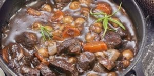 Bœuf bourguignon facile Bœuf bourguignon facile
