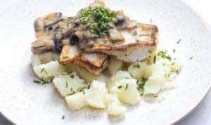 recette-cabillaud-aux-champignons