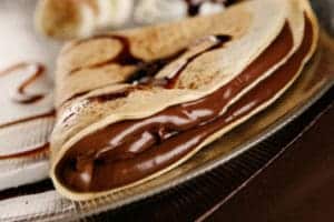 Crêpes au nutella