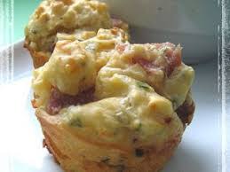 Muffins au Jambon et Cheddar