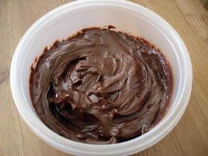 Crème au beurre et au chocolat