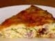 Flan de courgettes aux lardons