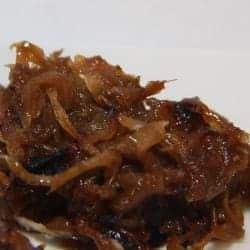 Purée d'oignons