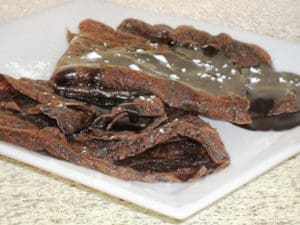 Pâte à crêpes au chocolat
