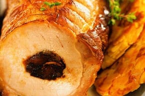 Rôti de Porc aux Pruneaux et aux Pommes
