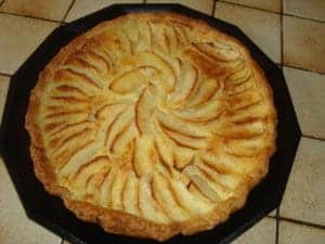 Tarte aux pommes maison