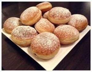 Beignets fourrés au Nutella
