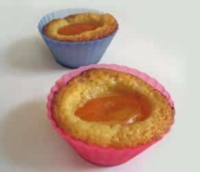 Muffins aux abricots moelleux