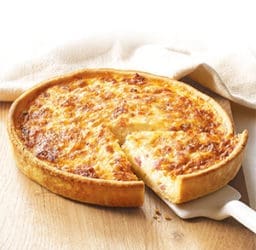 Quiche lorraine à la volaille