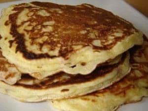 Pancakes jambon et fromage