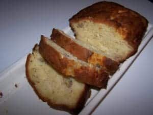 Gâteau aux pommes et à la banane