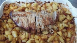 Rôti de veau campagnard