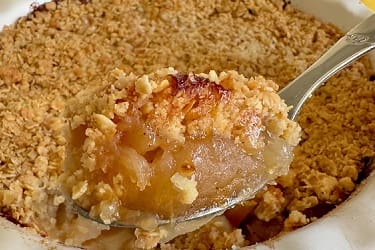 crumble aux pommes