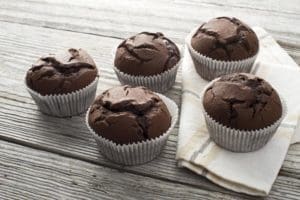 muffins au chocolat