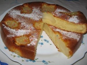 moelleux aux poires