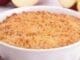 Crumble aux pommes et poires