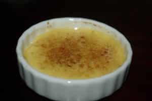 Crème brûlée à la cardamome