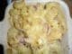 Gratin de pâtes au jambon