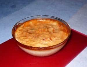 Riz au lait au miel
