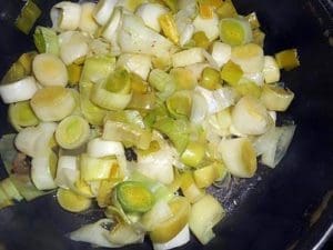 Sauté de veau au poireaux