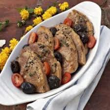 Côte de porc aux pruneaux