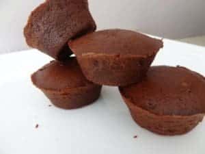 Financier au chocolat