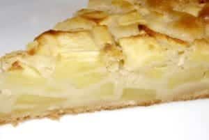 Gâteau aux pommes sans œufs