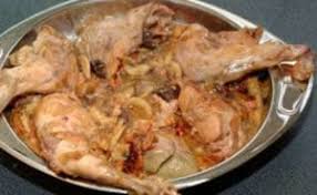 Lapin sauté aux champignons