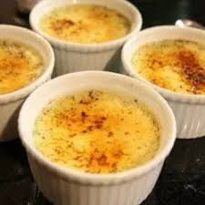 Crème brûlée au camembert