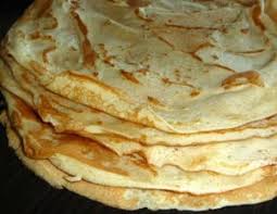 Crêpes avec levure