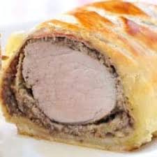 Filet mignon au basilic en croute