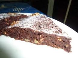 Fondant au chocolat et noisettes