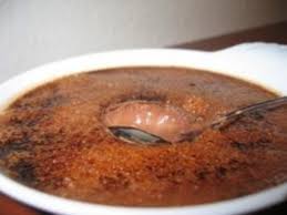 Crème au chocolat façon crème brûlée