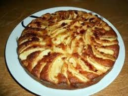 Gâteau aux pommes et au calvados