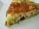 Quiche sans pâte au thon et aux poireaux