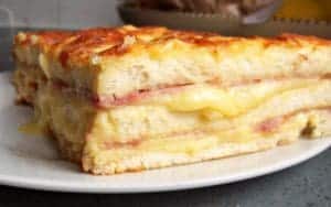 Croque-monsieur au-four
