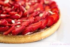 Tarte aux fraises et au mascarpone