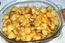 Pommes de terre à l’ail au four