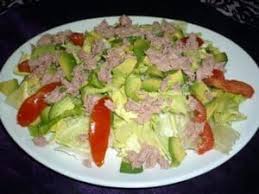 Salade d’avocat au thon