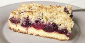 Crumble aux cerises Crumble aux cerises