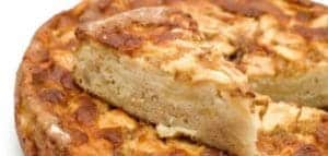Gâteau aux pommes au micro-ondes