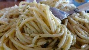 Spaghetti à l’ail et au citron