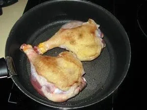 Cuisse de canard à la poêle Cuisse de canard à la poêle